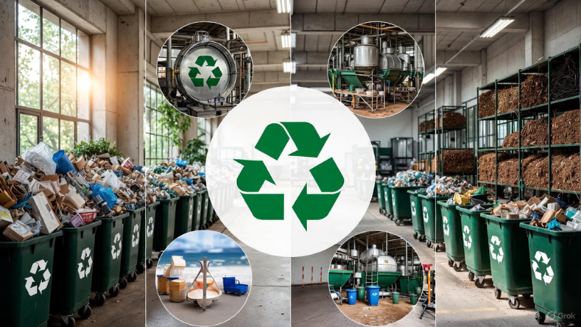 Segundo a EBS - Empresa Brasileira de Saneamento LTDA, a economia circular torna o saneamento mais sustentável e economicamente viável.