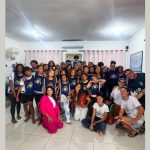 Entre abraços e sorrisos, Jaque Sobrinho vive uma tarde inesquecível na Casa Alegria com a Non Stop.
